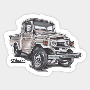 Land Cruiser FJ45 Sticker